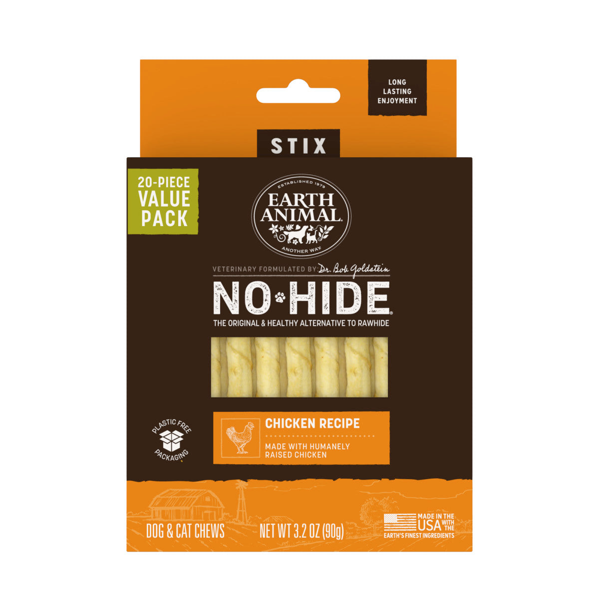 No-Hide Chicken Stix | Earth Animal