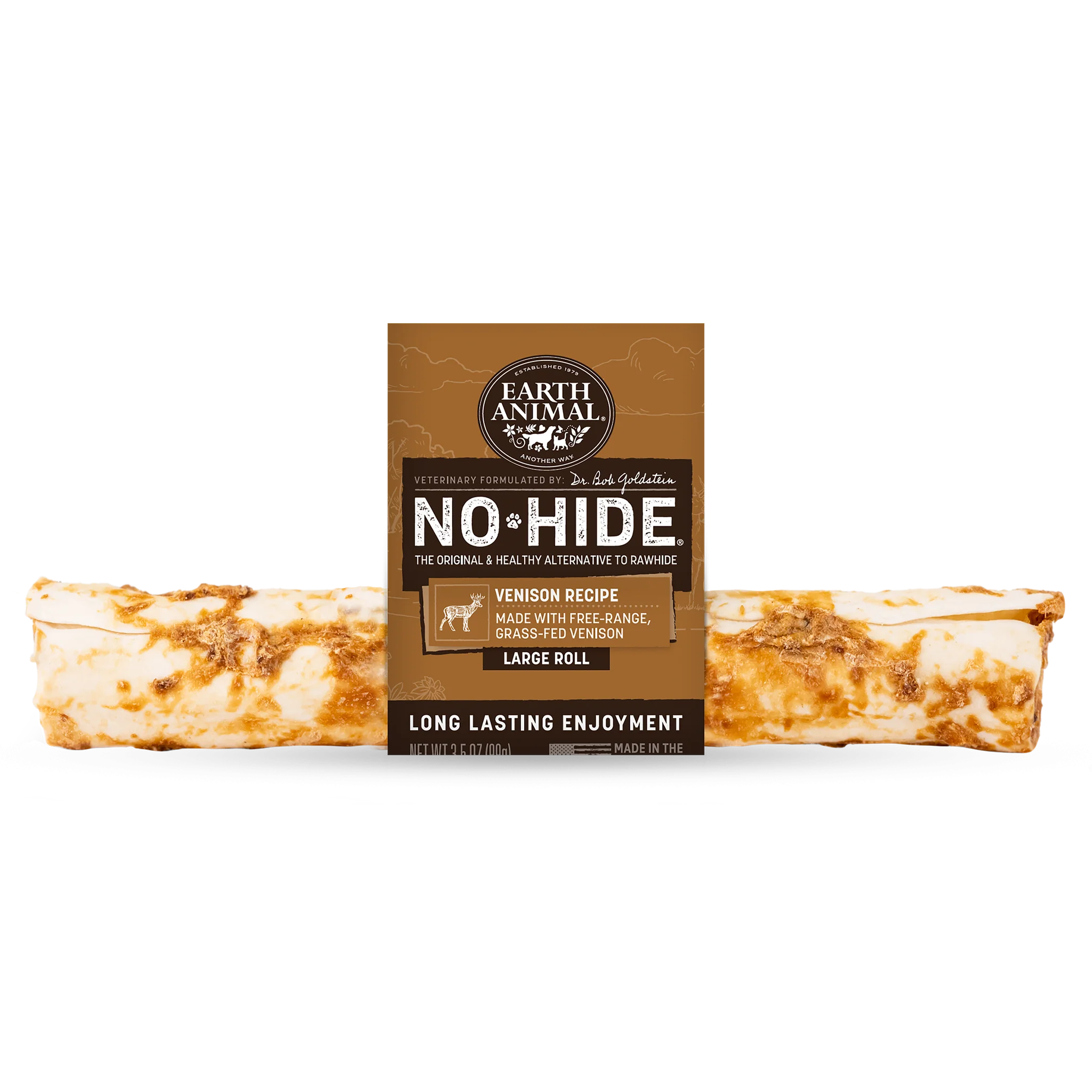 hide BARK / THE TIME HAS COME＋3枚 No-Hide Venison Rolls | Earth Animal