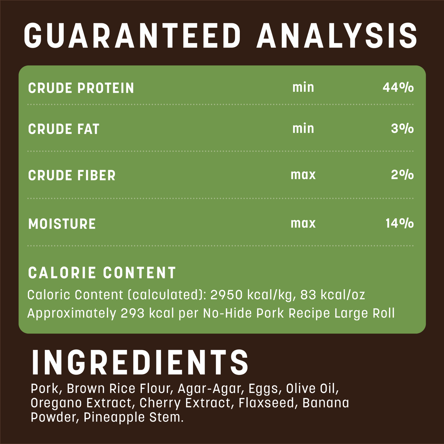 No-Hide Pork Rolls - Large / Single (ga)