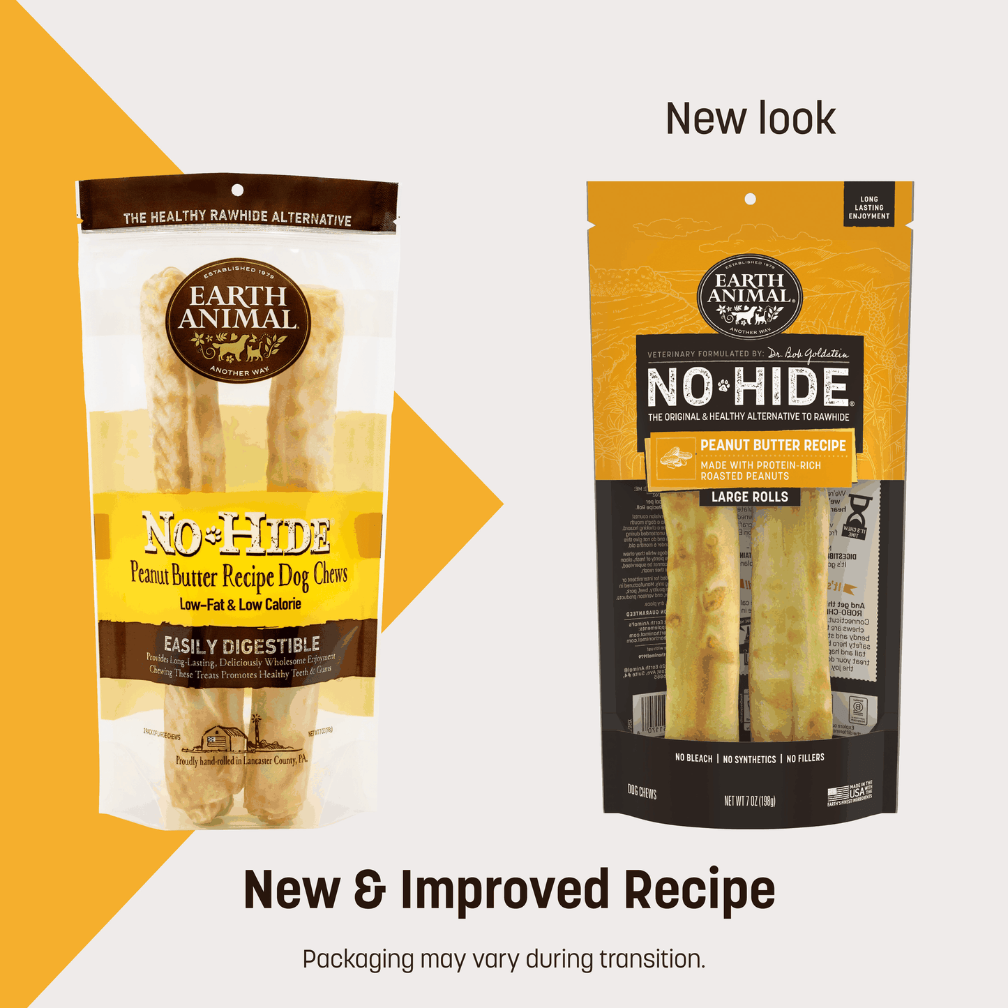 No-Hide Peanut Butter Rolls - Large / 2 ct. Pack (frto)