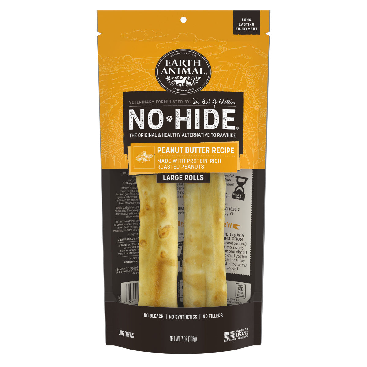 No-Hide Peanut Butter Rolls - Large / 2 ct. Pack (main)