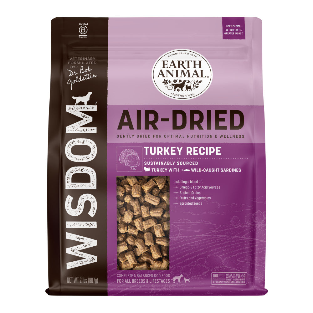Wisdom Air-Dried Turkey Recipe Dog Food - 2 lb. (main)