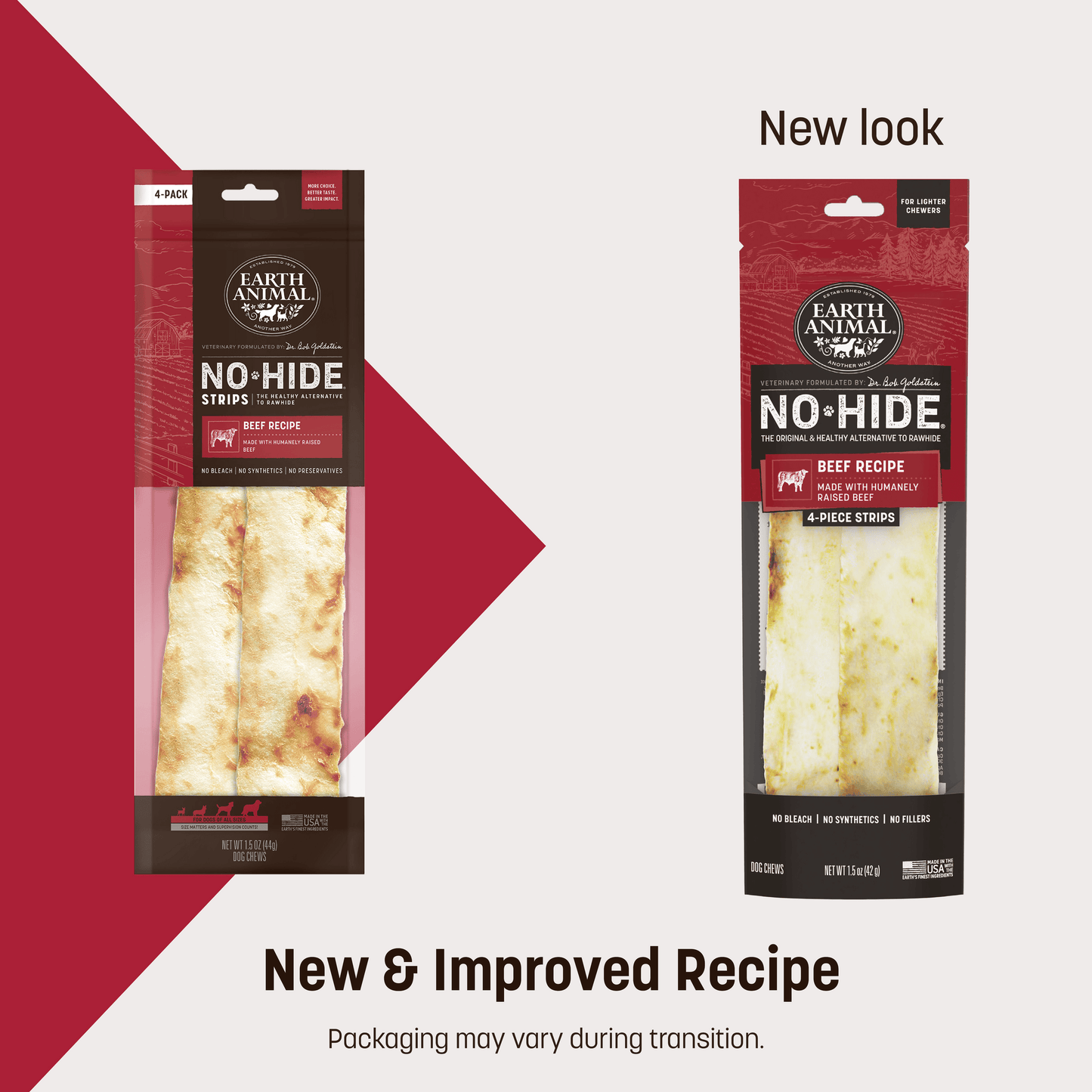 No-Hide Beef Strips - 4 ct. Pack (frto)