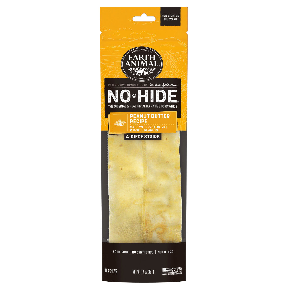 No-Hide Peanut Butter Strips - 4 ct. Pack (main)