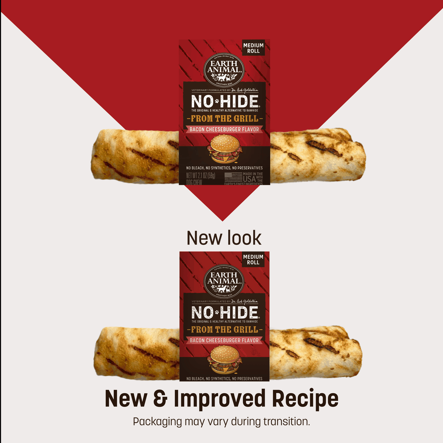 No-Hide Bacon Cheeseburger Rolls - Medium / Single (frto)