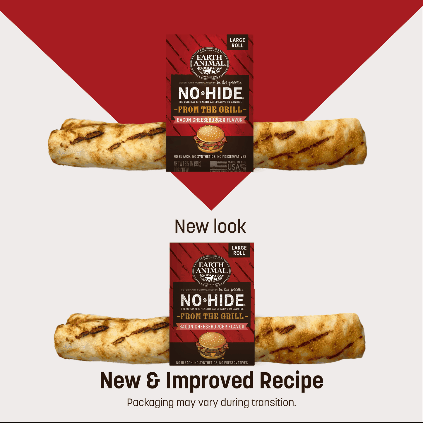 No-Hide Bacon Cheeseburger Rolls - Large / Single (frto)