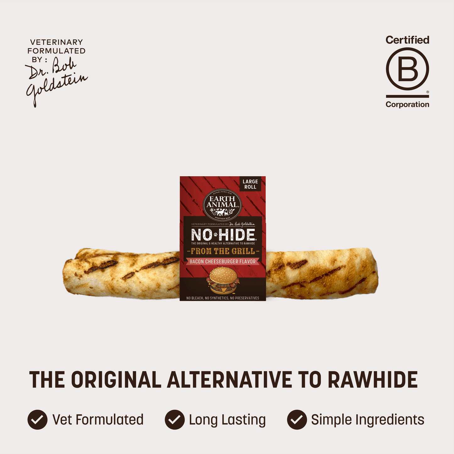 No-Hide Bacon Cheeseburger Rolls - Large / Single (prod)