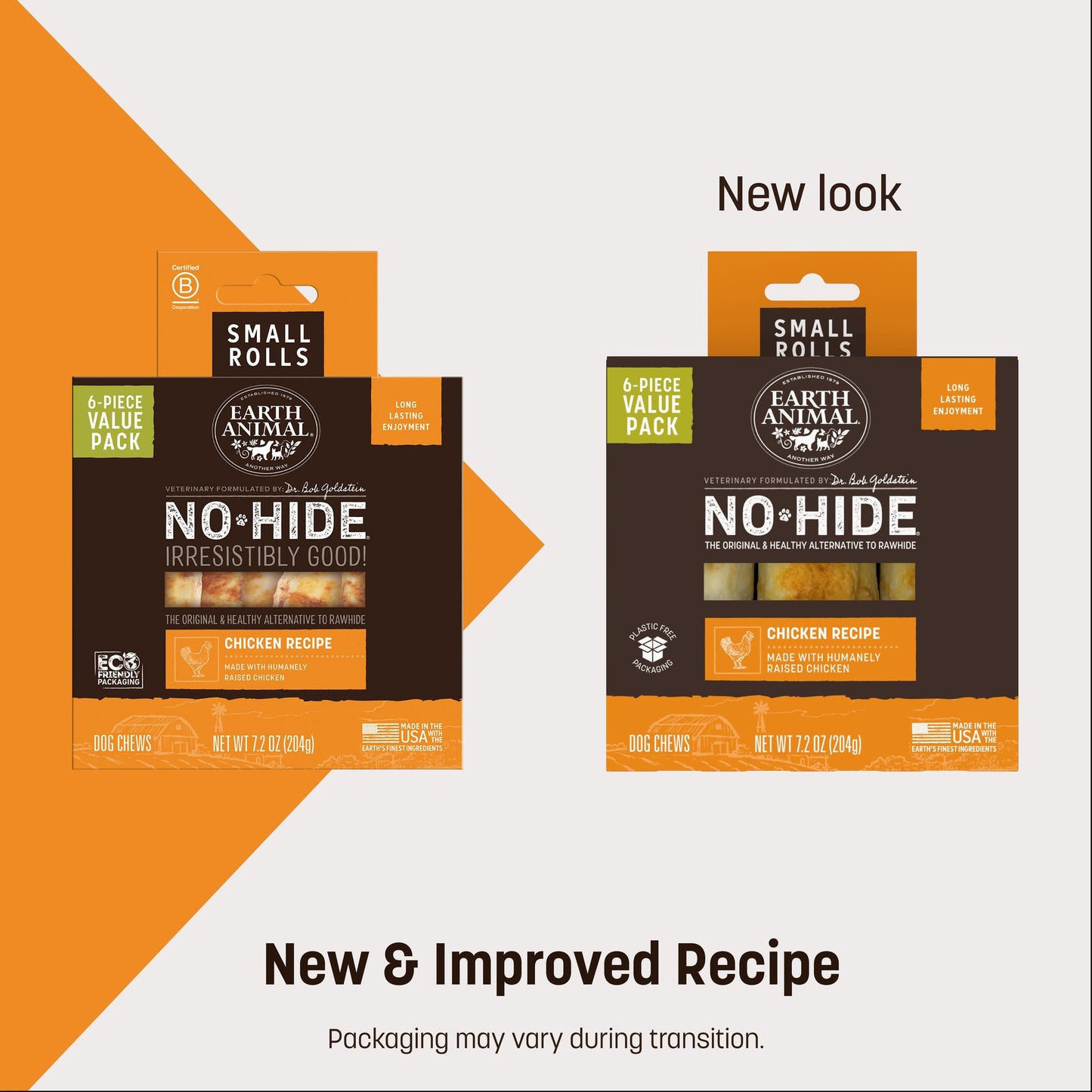 No-Hide Chicken Rolls - Large / 3 ct. Value Pack (front)
