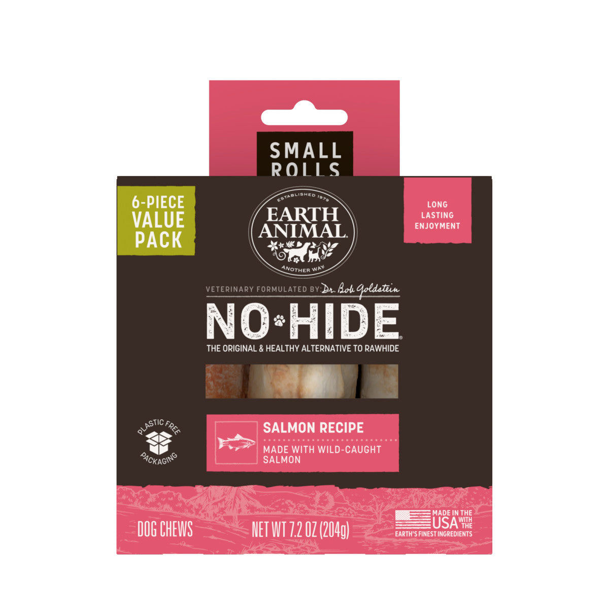 No-Hide Salmon Rolls - Small / 6 ct. Value Pack (main)