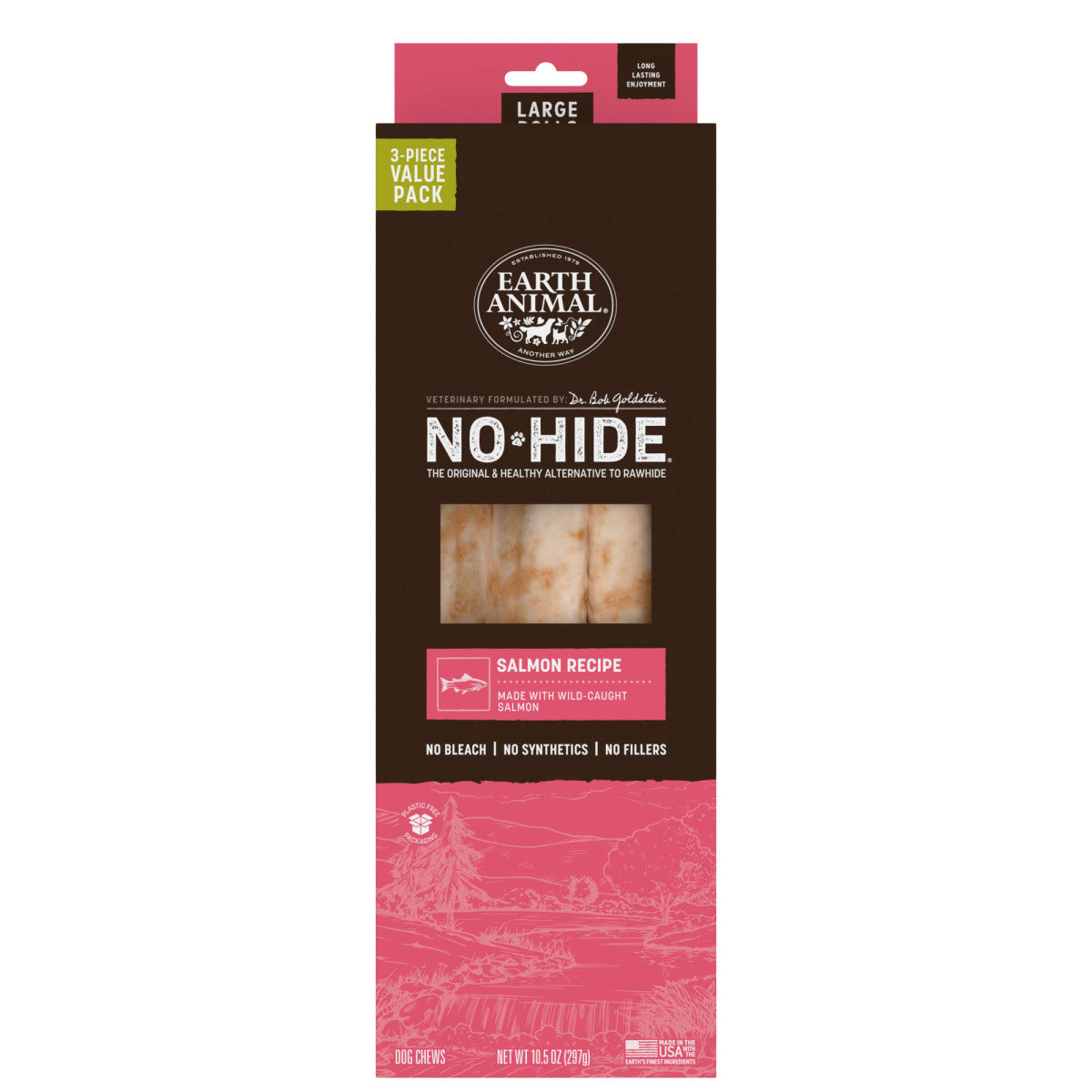 No-Hide Salmon Rolls - Large / 3 ct. Value Pack (main)