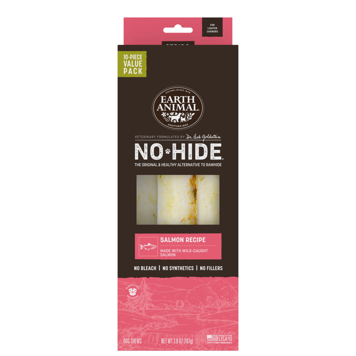 No-Hide Salmon Strips - 10 ct. Value Pack (main)