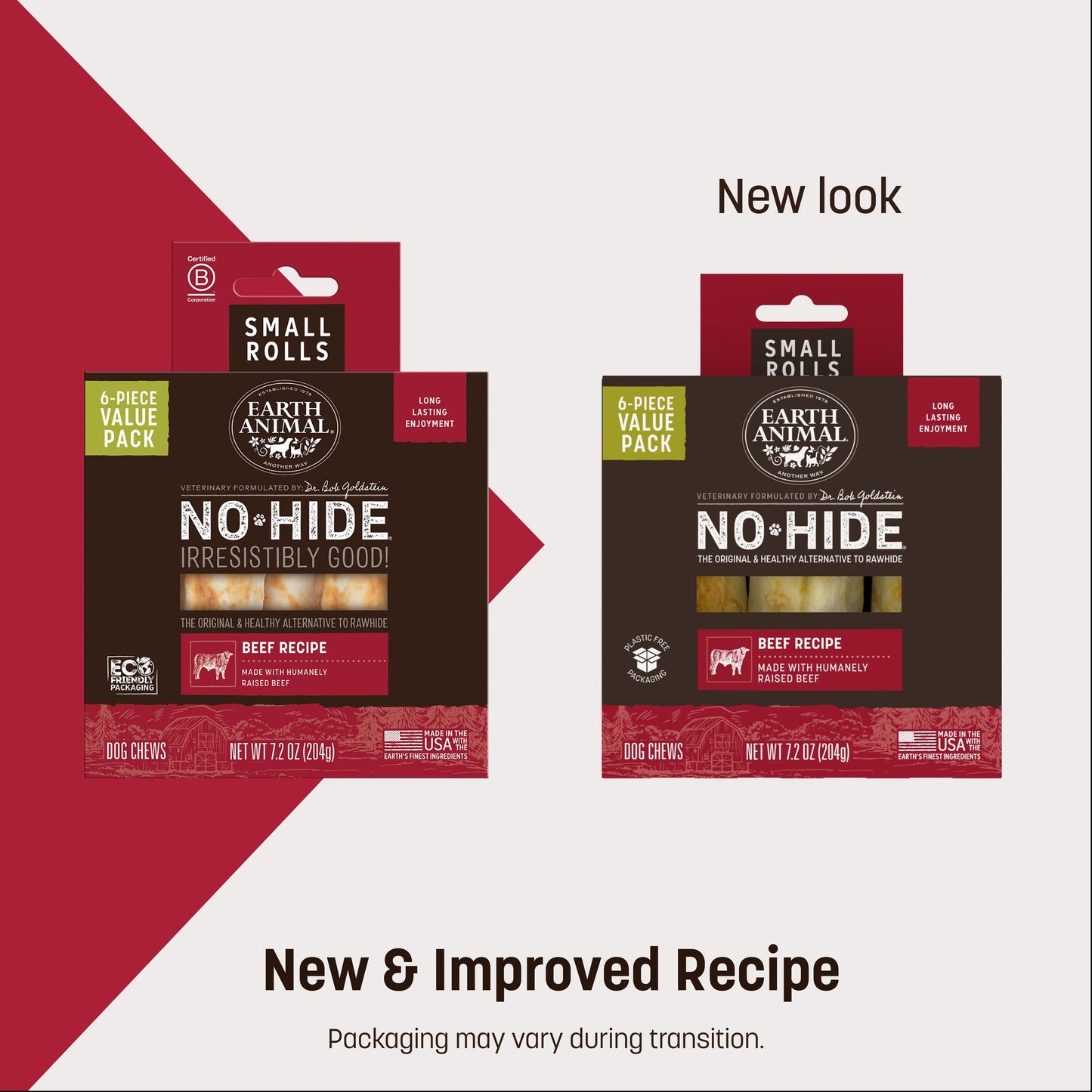 No-Hide Beef Rolls - Small / 6 ct. Value Pack (frto)