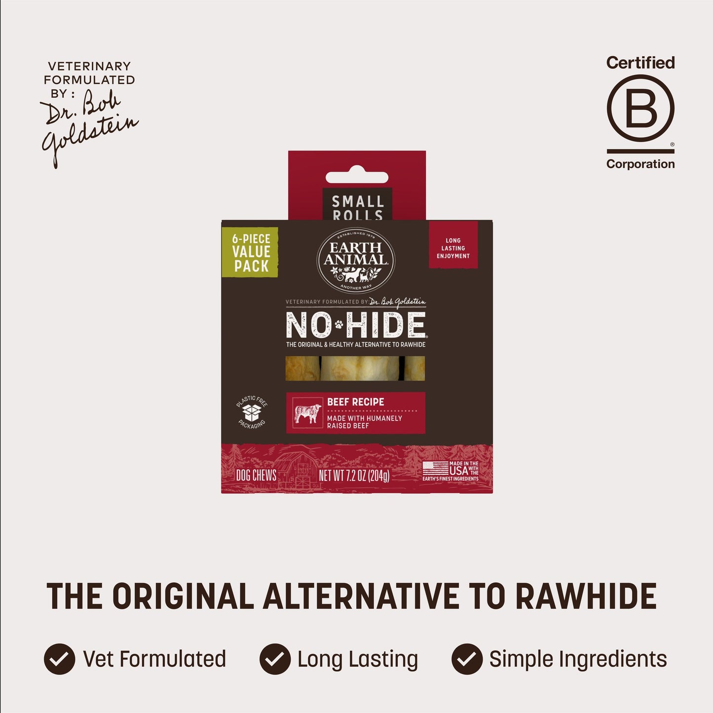 No-Hide Beef Rolls - Small / 6 ct. Value Pack (prod)