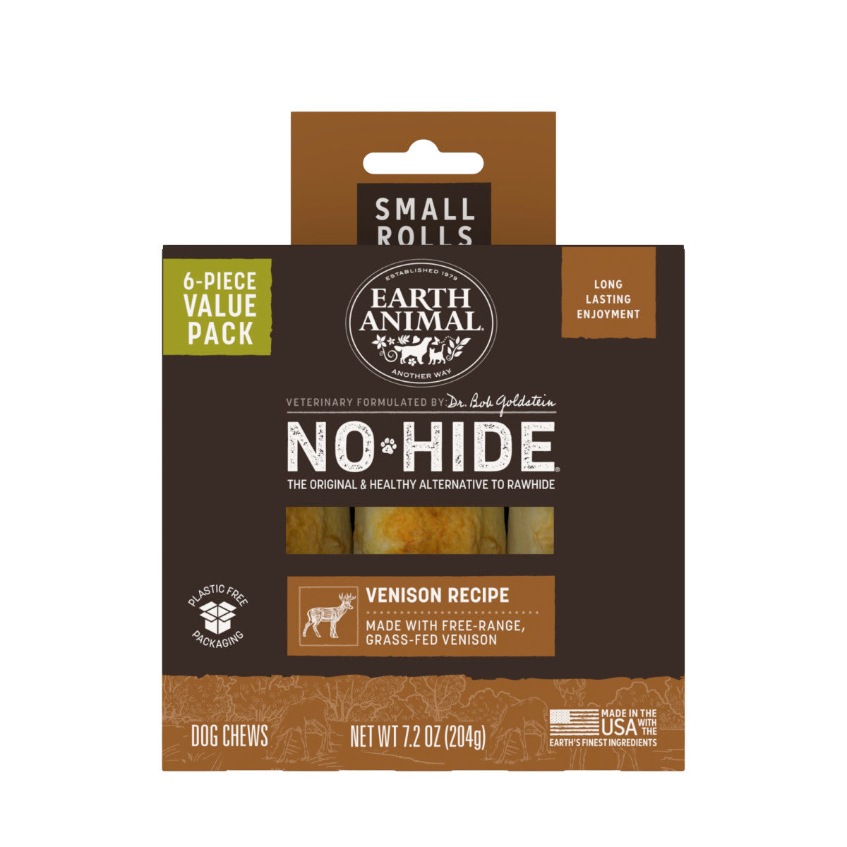 No-Hide Venison Rolls - Small / 6 ct. Value Pack (main)