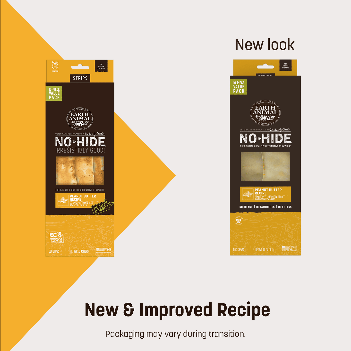 No-Hide Peanut Butter Strips - 10 ct. Value Pack (frto)