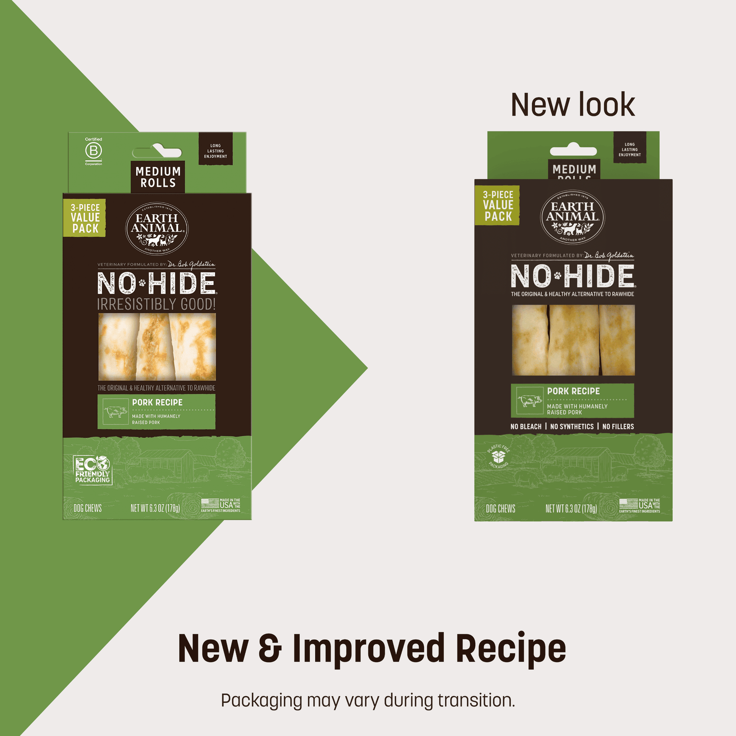 No-Hide Pork Rolls - Medium / 3 ct. Value Pack (frto)