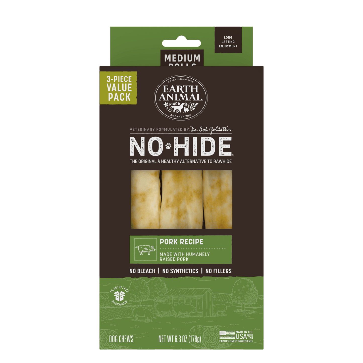 No-Hide Pork Rolls - Medium / 3 ct. Value Pack (main)