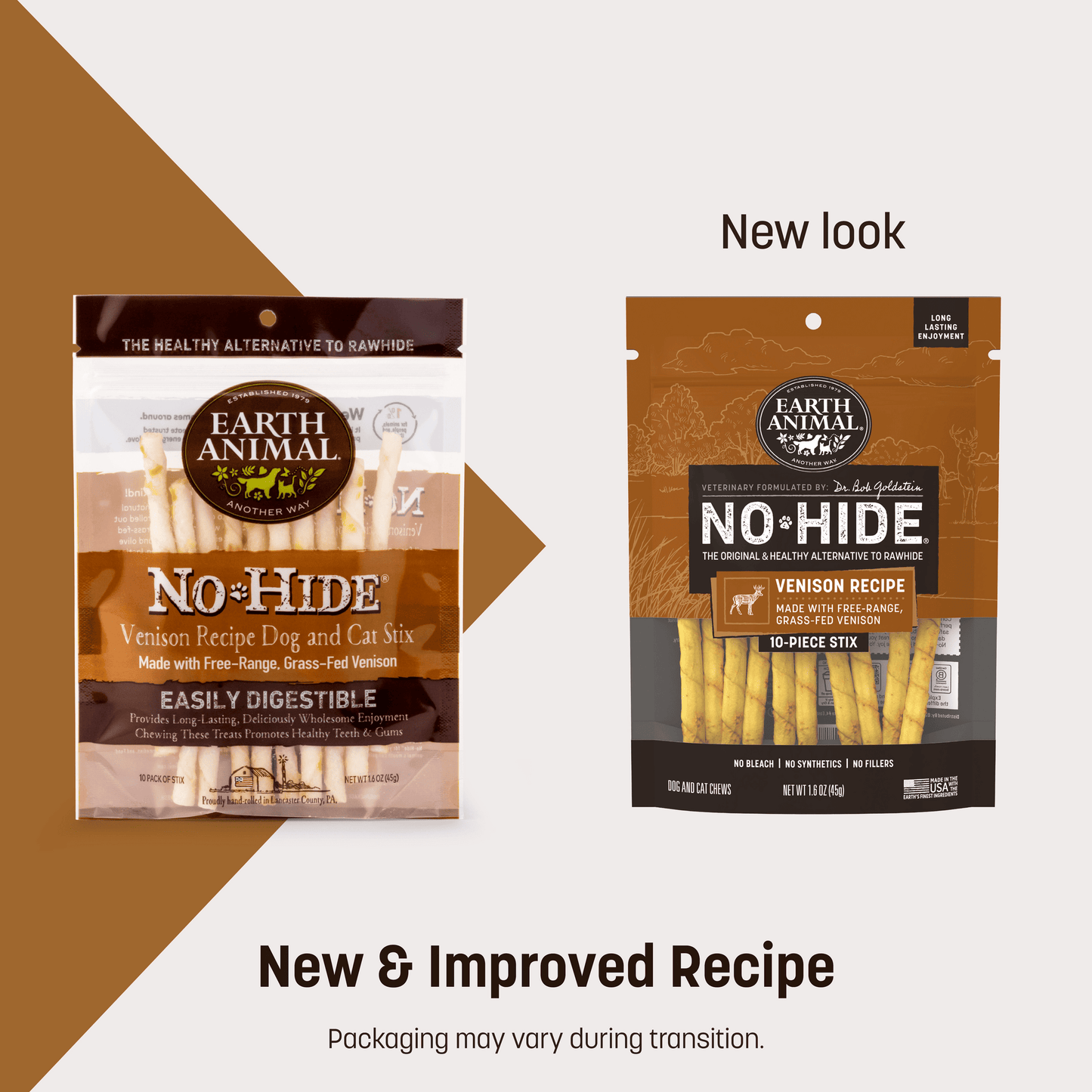 No-Hide Venison Stix - XS / 10 ct. Pack (frto)