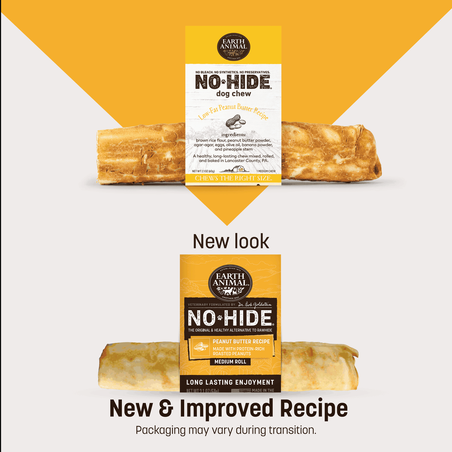 No-Hide Peanut Butter Rolls - Medium / Single (frto)