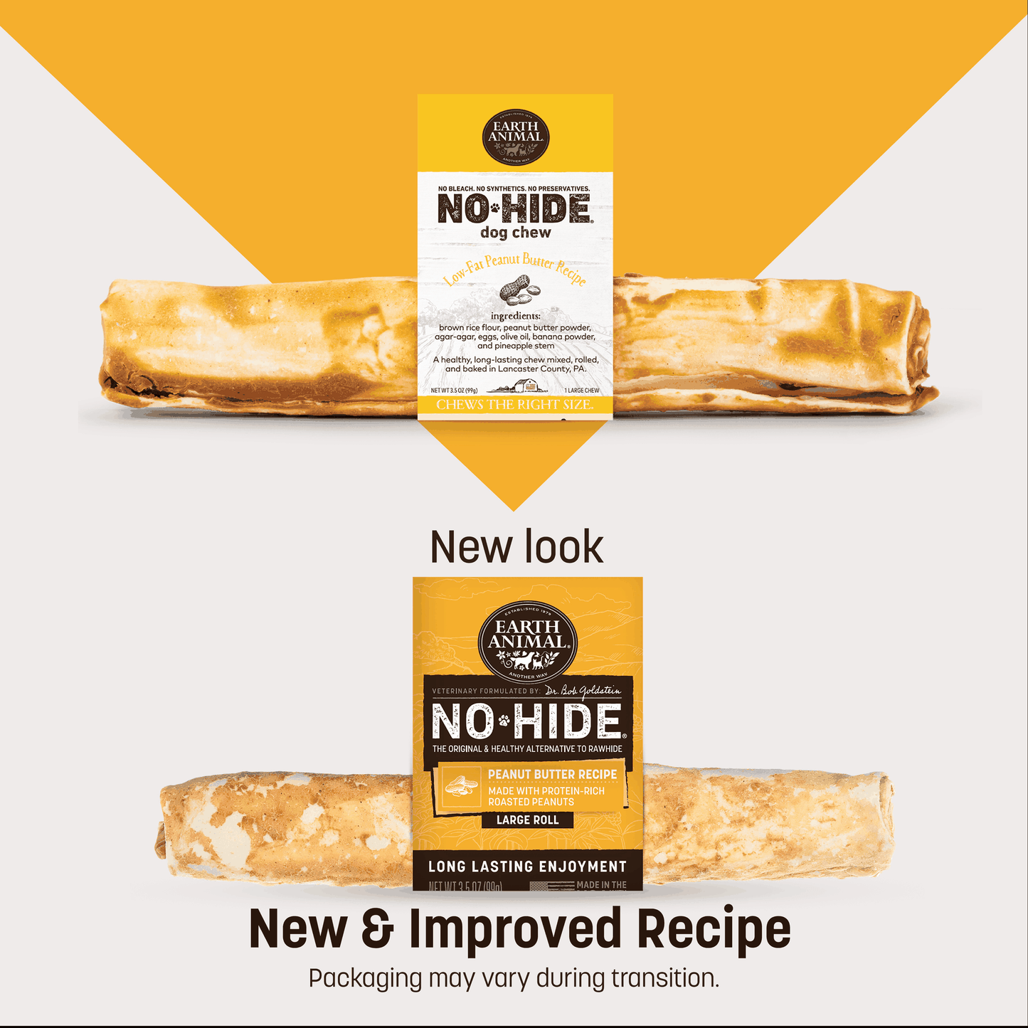No-Hide Peanut Butter Rolls - Large / Single (frto)