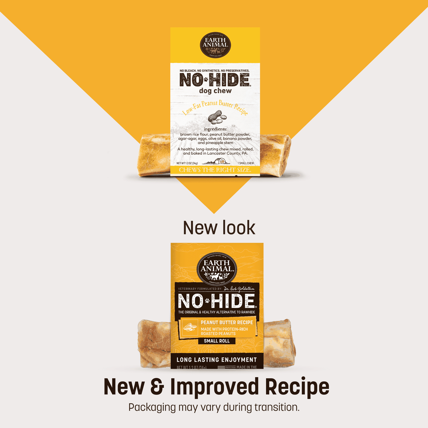 No-Hide Peanut Butter Rolls - Small / Single (frto)