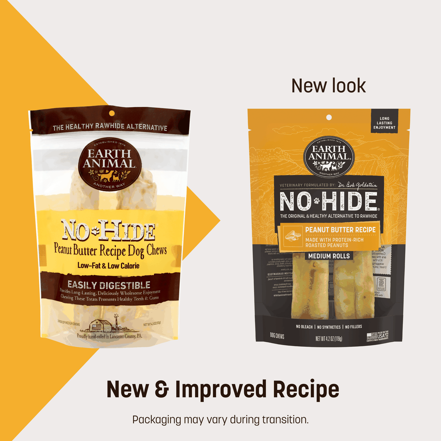 No-Hide Peanut Butter Rolls - Medium / 2 ct. Pack (frto)
