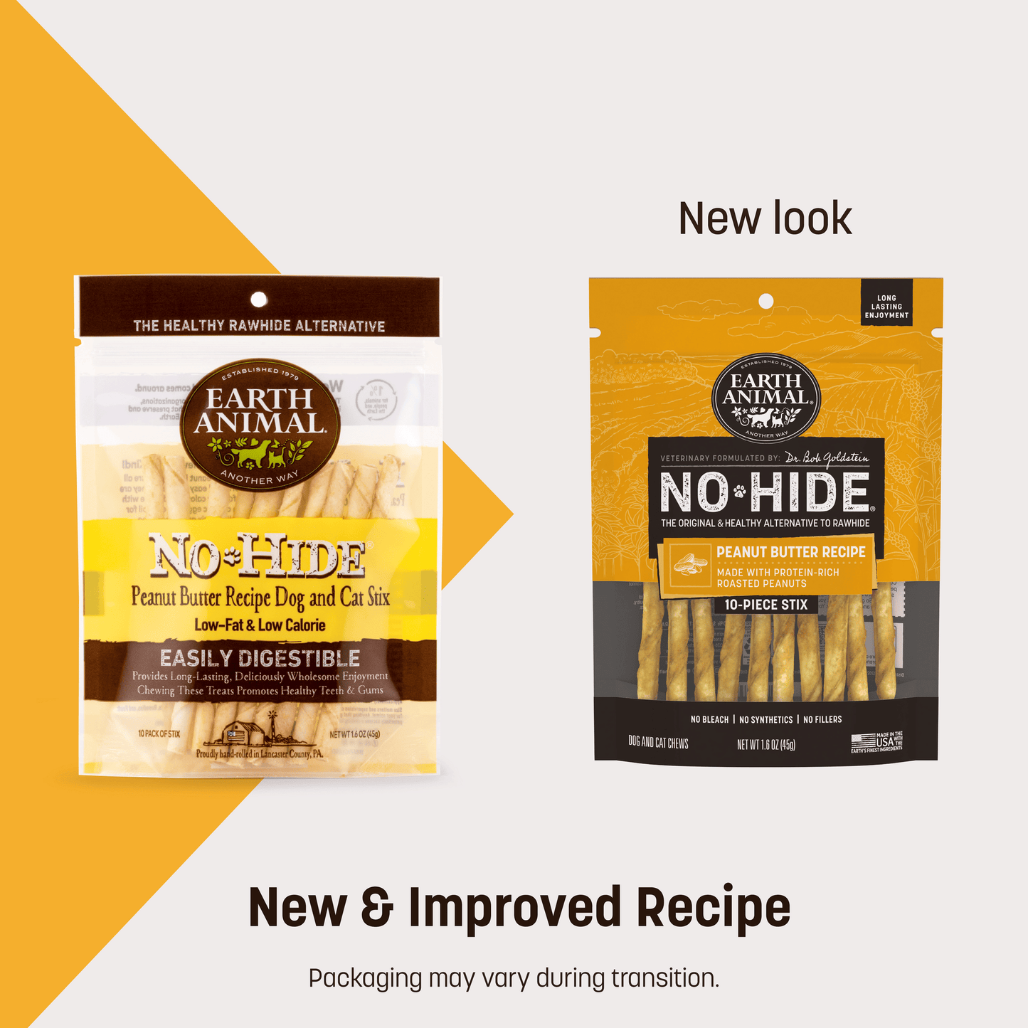 No-Hide Peanut Butter Stix - XS / 10 ct. Pack (frto)
