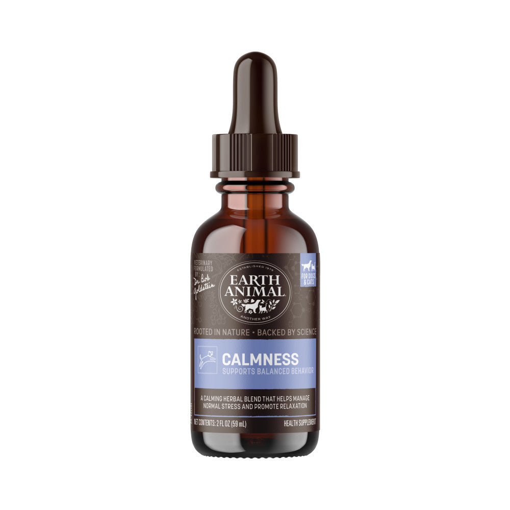 Calmness Herbal Drops 2 oz. - Front of Package