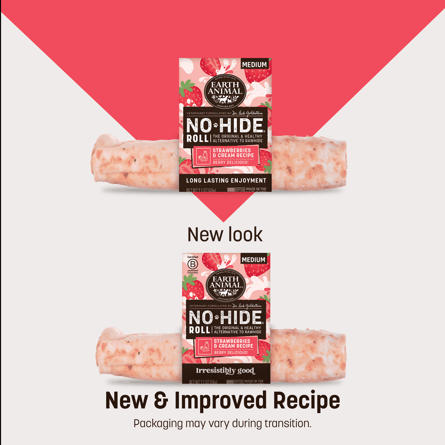 No-Hide Strawberries & Cream Rolls - Medium / Single (frto)