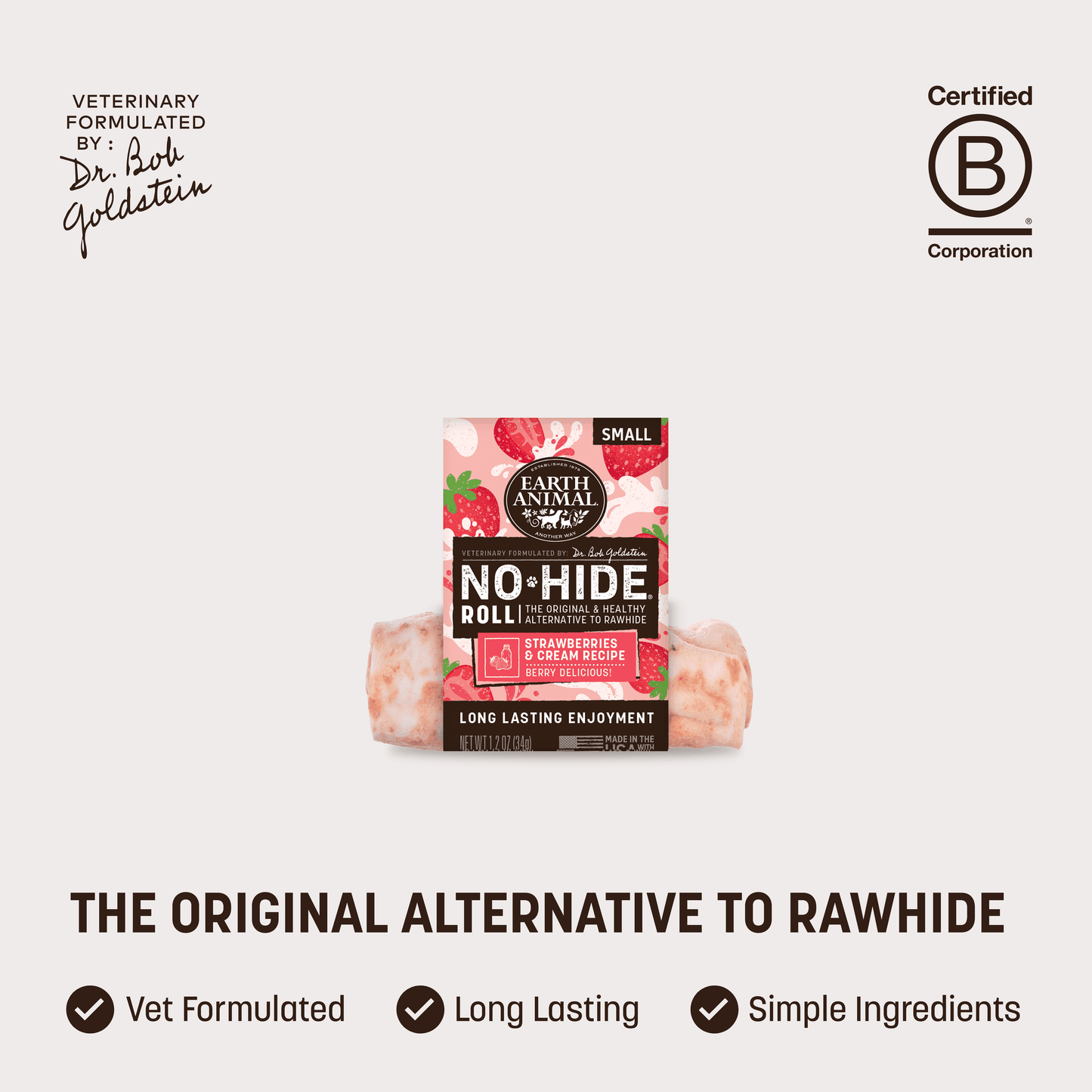 No-Hide Strawberries & Cream Rolls - Small / Single (prod)