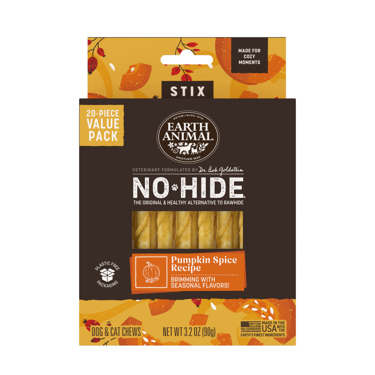 No-Hide Pumpkin Spice Stix - XS / 20 ct. Value Pack (main)