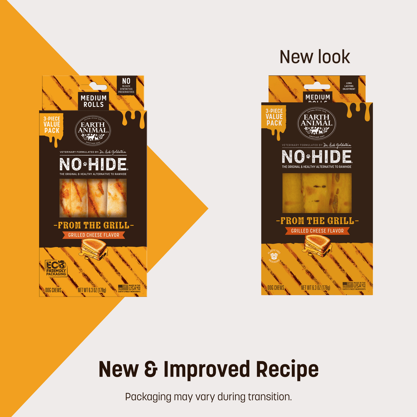 No-Hide Grilled Cheese Rolls - Medium / 3 ct. Value Pack (frto)