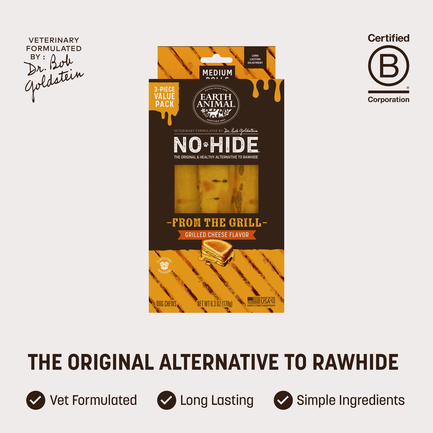 No-Hide Grilled Cheese Rolls - Medium / 3 ct. Value Pack (prod)