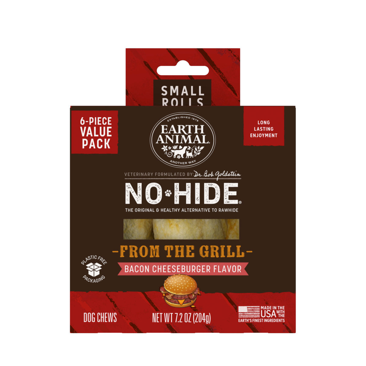 No-Hide Bacon Cheeseburger Rolls - Small / 6 ct. Value Pack (main)