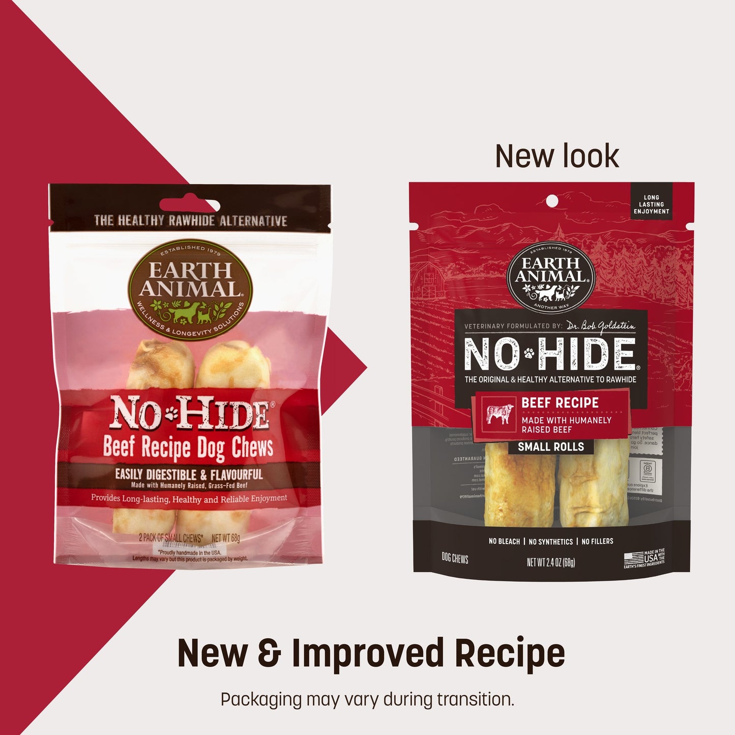 No-Hide Beef Rolls - Small / 2 ct. Pack (frto)