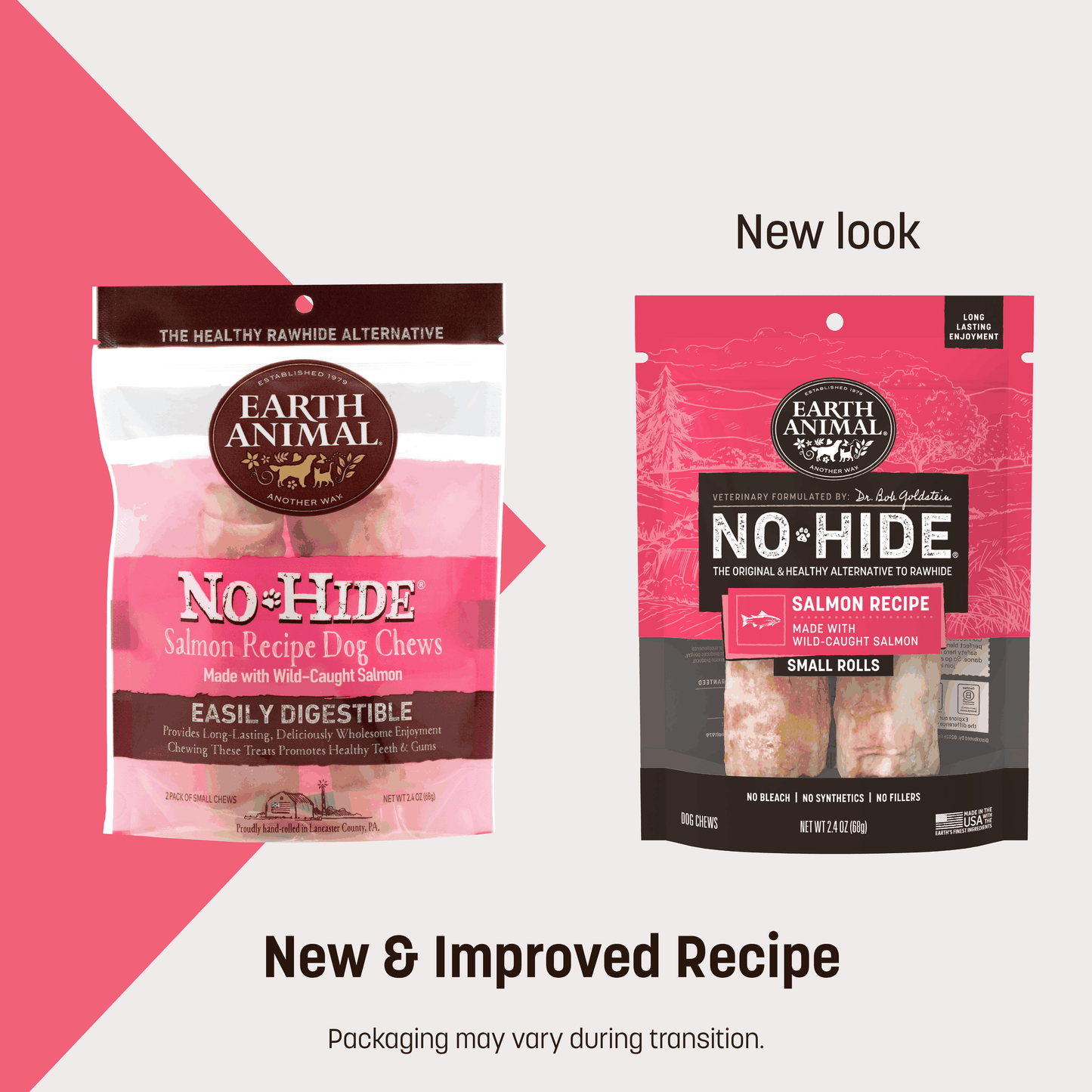 No-Hide Salmon Rolls - Small / 2 ct. Pack (frto)