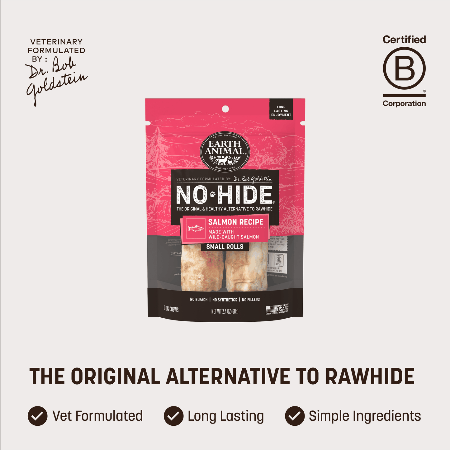 No-Hide Salmon Rolls - Small / 2 ct. Pack (prod)