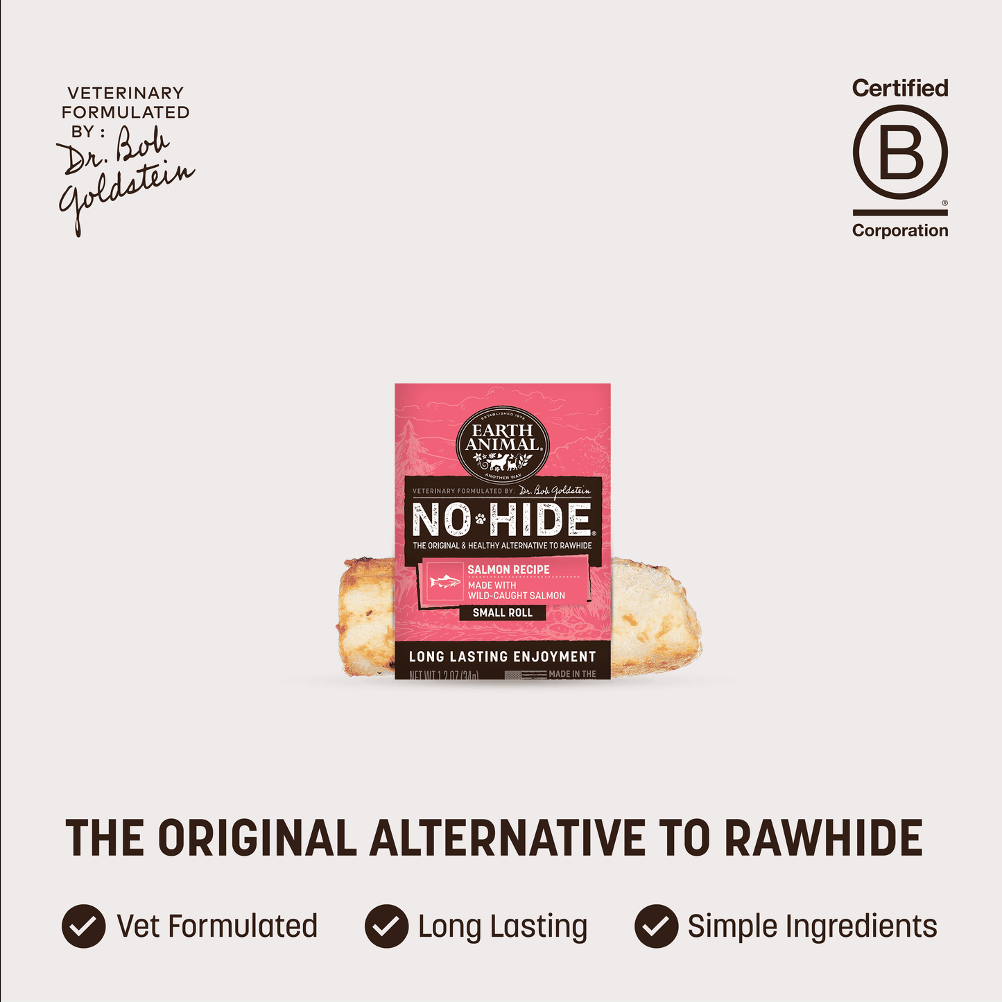 No-Hide Salmon Rolls - Small / Single (prod)