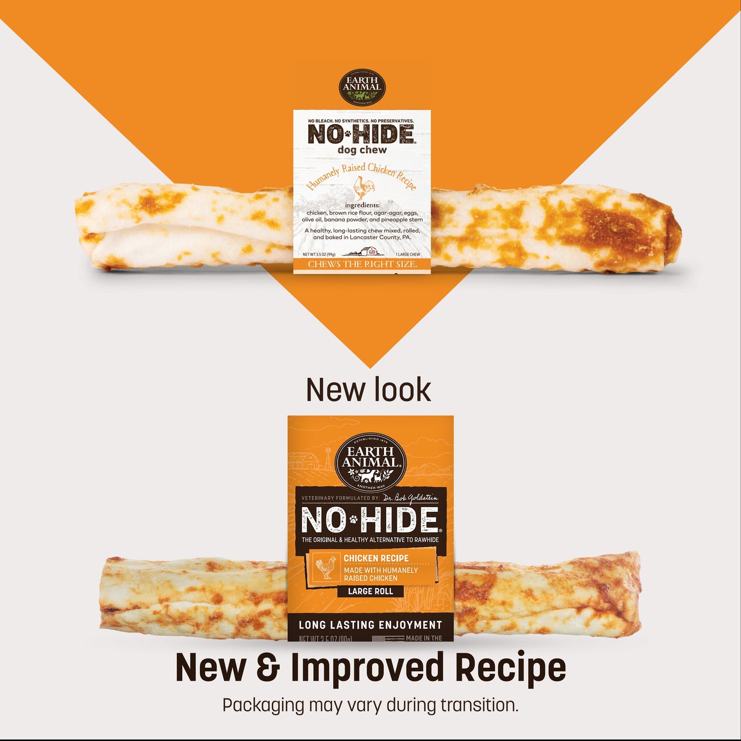 No-Hide Chicken Rolls - Large / Single (front)