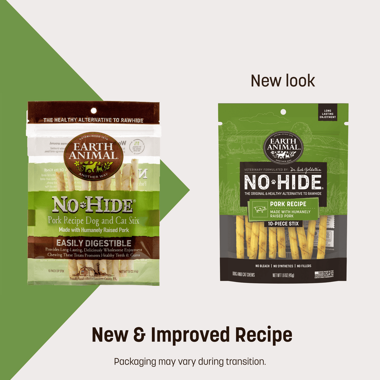No-Hide Pork Stix - XS / 10 ct. Pack (frto)
