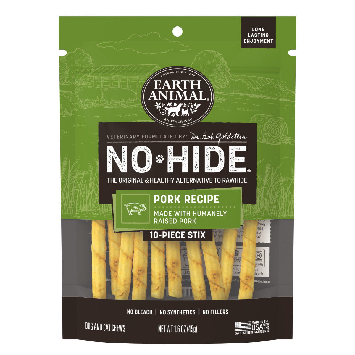 No-Hide Pork Stix - XS / 10 ct. Pack (main)