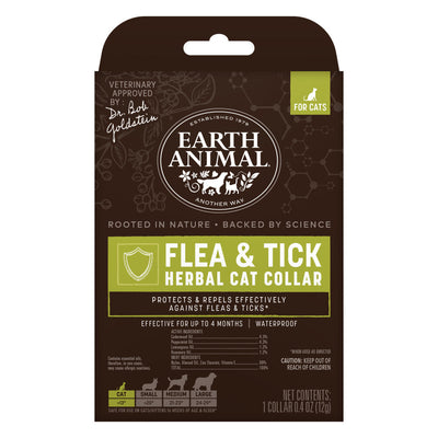 Flea & Tick Herbal Collar for Cats Cats - Front of Package