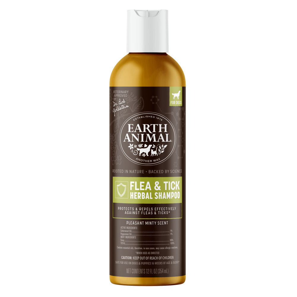 Flea & Tick Herbal Shampoo – Earth Animal