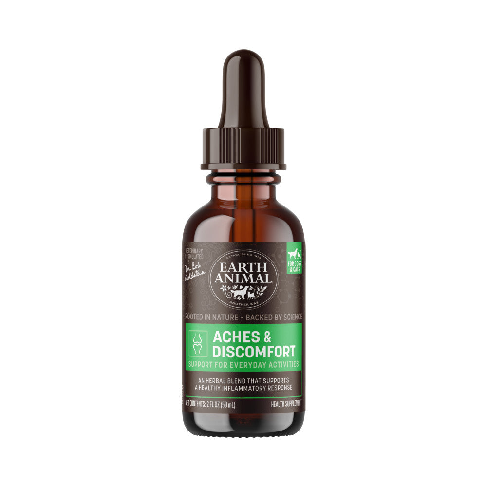 Aches & Discomfort Herbal Drops 2 oz. - Front of Package