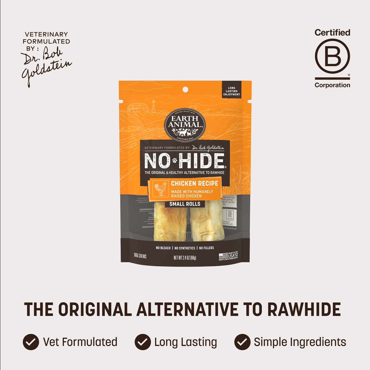 No-Hide Chicken Rolls - Small / 2 ct. Pack (product)