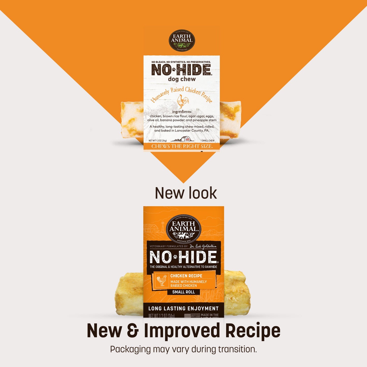 No-Hide Chicken Rolls - Small / Single (front)