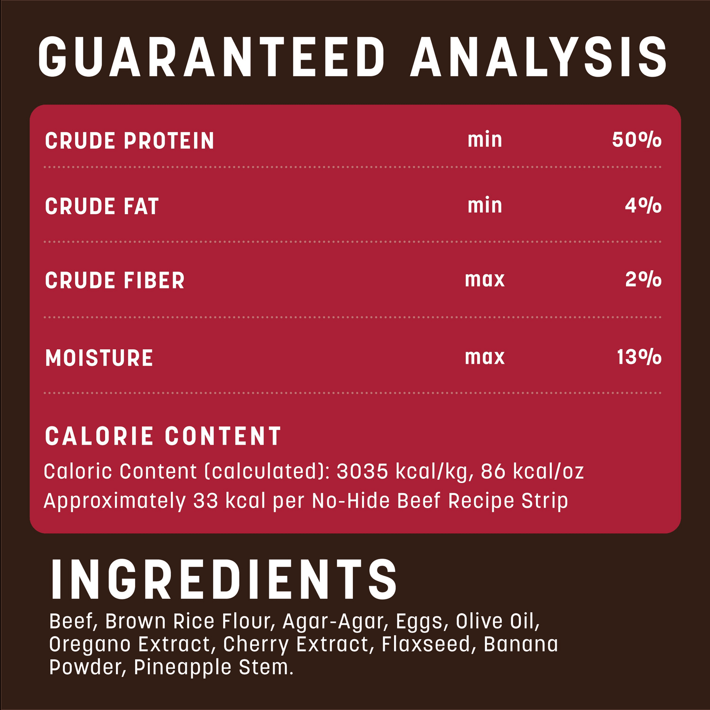 No-Hide Beef Strips - 10 ct. Value Pack (ga)