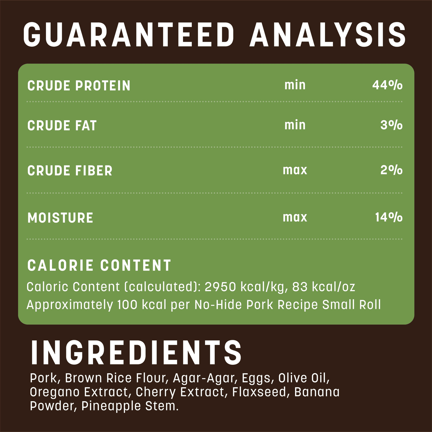 No-Hide Pork Rolls - Small / Single (ga)
