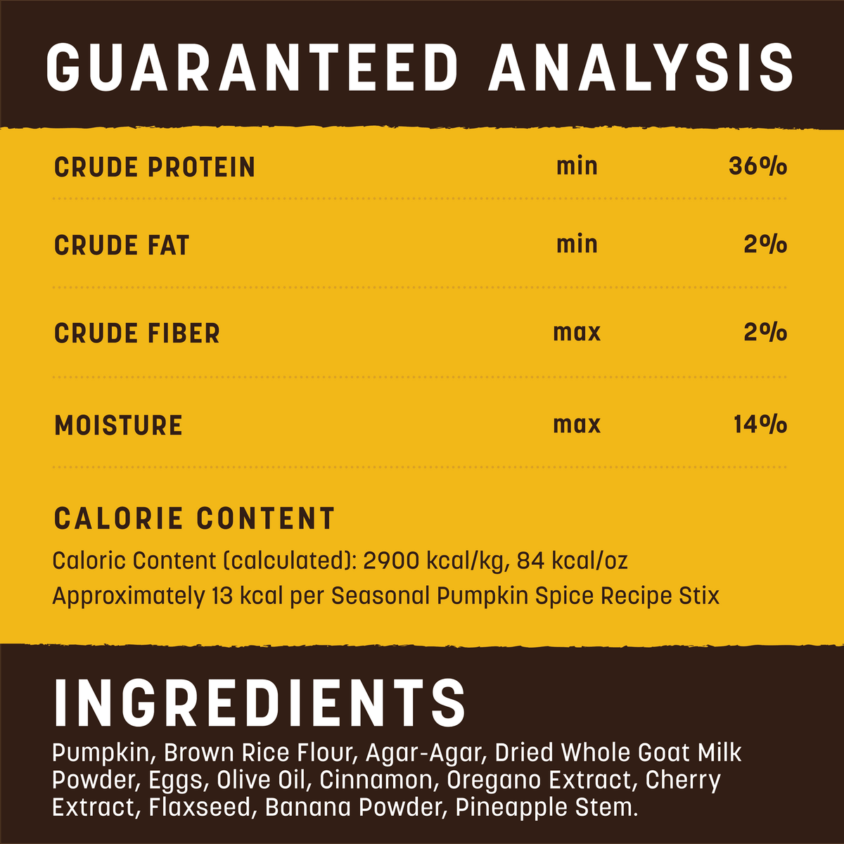 No-Hide Pumpkin Spice Stix - XS / 20 ct. Value Pack (ga)