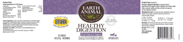 nature's protection healthy digestion full label